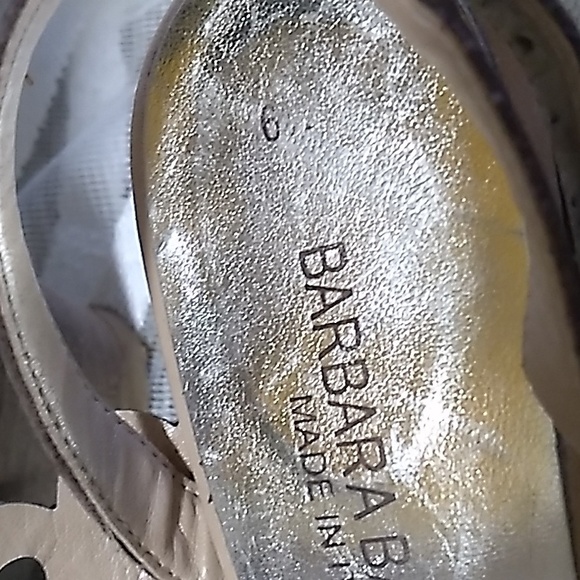 Barbara Barbieri Leather Sandals Woman Size 6.5 - Picture 10 of 11